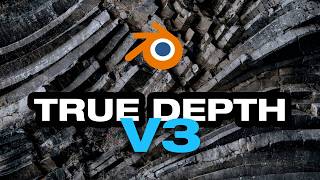 Introducing True Depth V3 Addon for Blender // 3D Perpective Mode // 360 Dome Mode