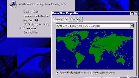 Installing Windows 95 OSR2 - Part 3 (Booting Up Windows 95)
