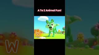 A to Z Animals for Kids 🐜 | ABC Animal Learning | Fun Alphabet Animals Video #kidsvideo #abcd #viral