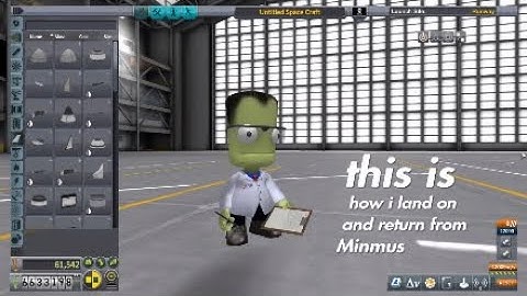 KSP - how i - land on and return from minmus