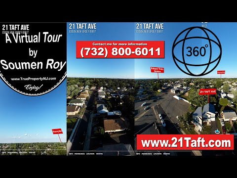 21 Taft Ave, Edison, NJ home video tour
