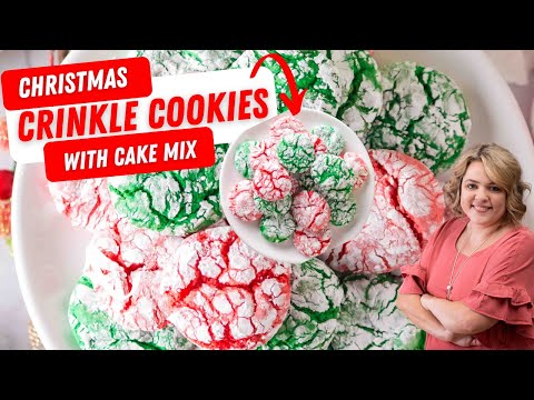 Kris Kringle Cookies With Cake Mix