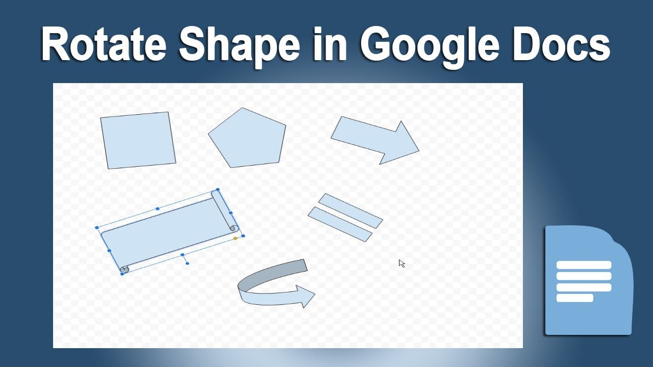 picture shapes in google docs