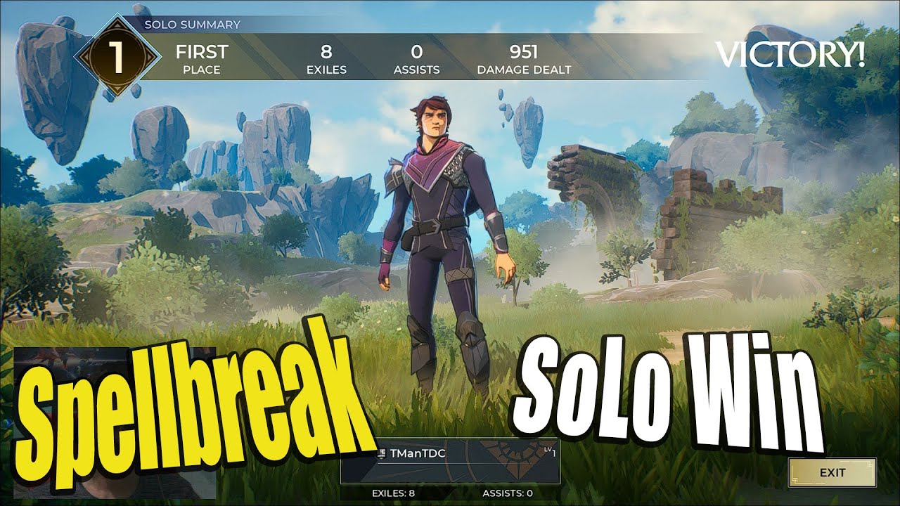 Spellbreak EASY Solo Wins with These Best Builds! 8 KILLS