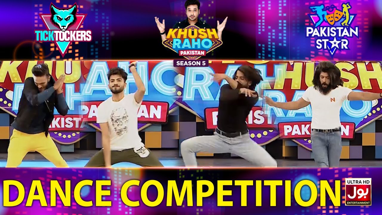 Dance Competition In Khush Raho Pakistan Season 5 Tick Tockers Vs