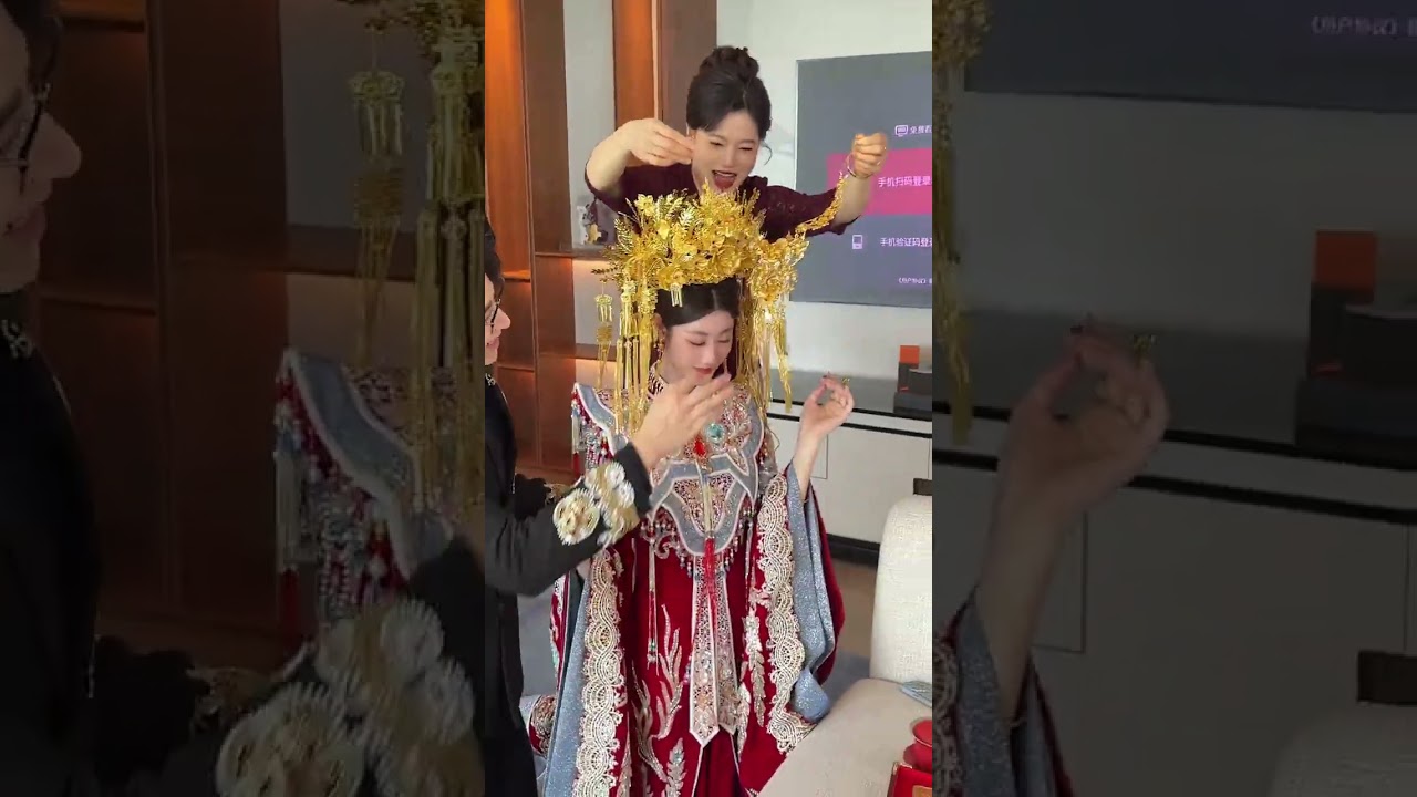chinese wedding dress #hanfugirl #beauty #traditionalchineseclothing #chineseculture #chineseclothes