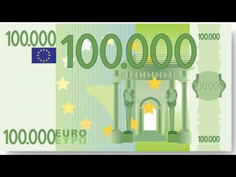 100000 1 0 1 3. 10000 Евро купюра. 1000 Евро купюра. Банкнота 100 евро. СТО евро купюра.