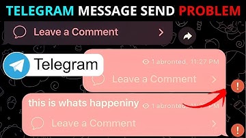 Telegram Messages Not Sending? 😡 Instant FIX for Android & iPhone (100% Working in 2025!)