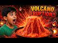 VOLCANO ERUPTION! 🌋 | Epic Chemical Reaction Experiment at Home | AceLabs | STEM Education Pakistan