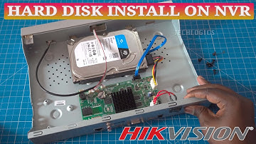 hikvision latest version nvr hard disk installation setup