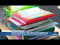 Volunteers help Hokulani Elementary move back in after storm flooding