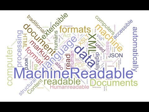 Making Data Machine Readable