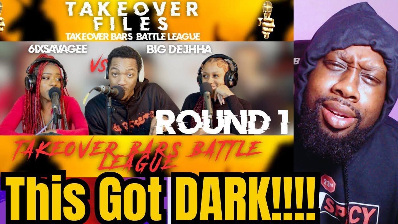 6ix Savagee vs Big Dejhha Round 1 Takeover Bars Battle League | Reaction