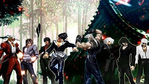 KOF MUGEN !! Legend God Rugal Team VS Code Crashed KIller Team