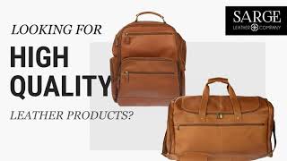 High-Quality Leather Products | Sarge Leather Company