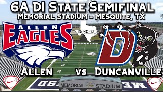 Allen vs Duncanville | 6A D1 State Semi-Final Highlights | TXHSFB Playoffs