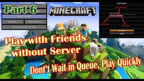 Play with friends without server | Minecraft | Tamil