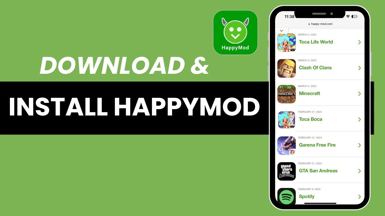 HappyMod apk download 2022 versão mais recente