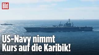 USS Nimitz: Atom-Gigant der US-Navy nimmt mit voller Besatzung Kurs auf die Karibik