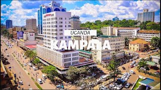 Kampala, Uganda 4k Aerial View | Seven Hills City- Kampala Drone View
