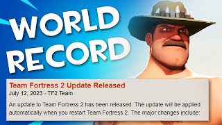 TF2: SAXTON HALE - LONGEST LIFE WR 12/07/23 (Official Gamemode)
