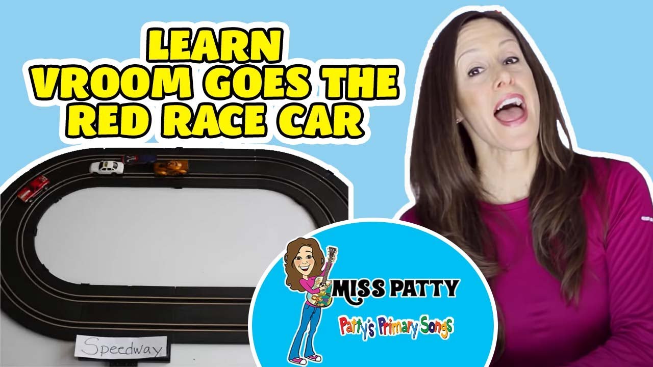 Vroom Goes The Red Race Car Children S Song Vehicle Songs Letter Vroom Goes The Red Race Car Children S Song Vehicle Songs Letter R Patty Shukla