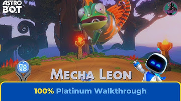 Astro Bot: Mecha Leon + Bonus Levels 100% Platinum Walkthrough [4K]