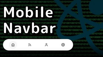 Creating a Mobile Navbar in React | Tutorial