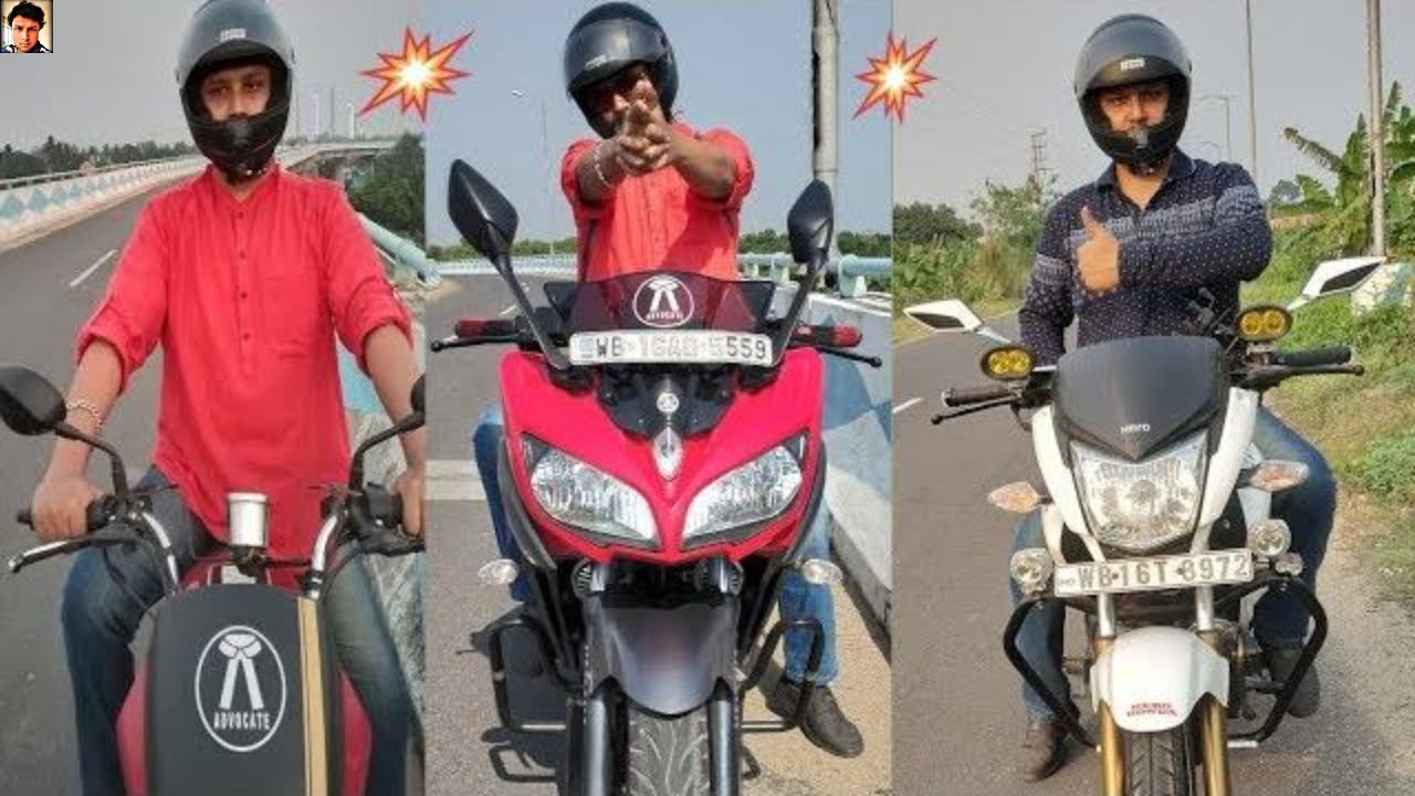 Hero Hunk vs Splendor vs Fazer | 1st Gear Challenge