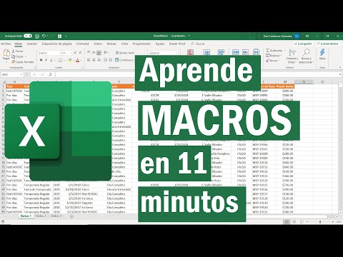 Video: Cómo Aprender A Escribir Macros