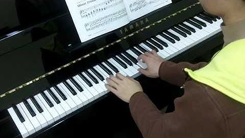Bastien Piano Basics Level 3 Technic No.11 Minor Triads and Inversions (P.10)