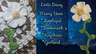 Daisy Delight;  a MUST try multi-use Daisy Crochet pattern.