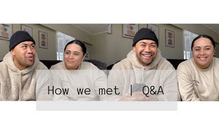 How we met? | Q\u0026A + eating food.