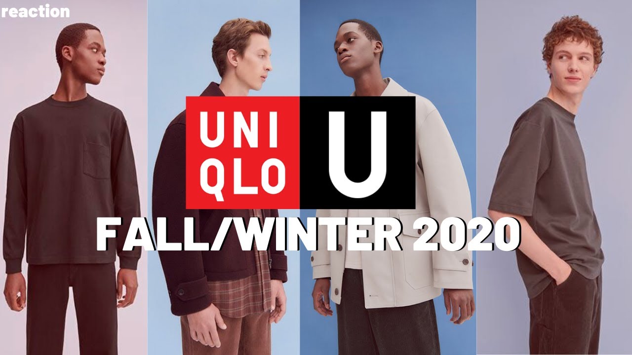 UNIQLO U 2020 Fall Winter Lookbook Reaction👕 ️🍁 | Uniqlo 2020 Fall ...