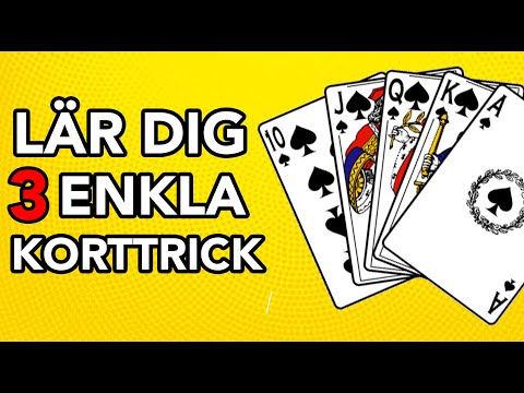 Video: Hur Man Lär Sig Att Göra Korttrick