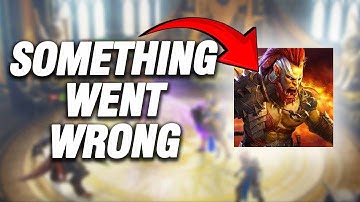 Raid Shadow Legends Something Went Wrong Error | How To Fix Easy