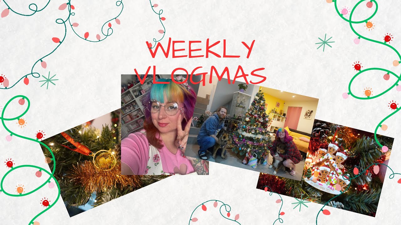 ASMR FR - Weekly vlogmas 1 🎄 - Transformation complète (cheveux, ongles, sapin de Noël🎄)