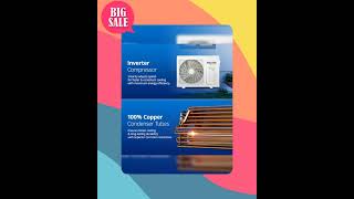 Voltas 1.5 ton 3 Star, Inverter Split AC (Copper, 4-in-1 Adjustable Mode, Anti-dust Filter, 183V ...
