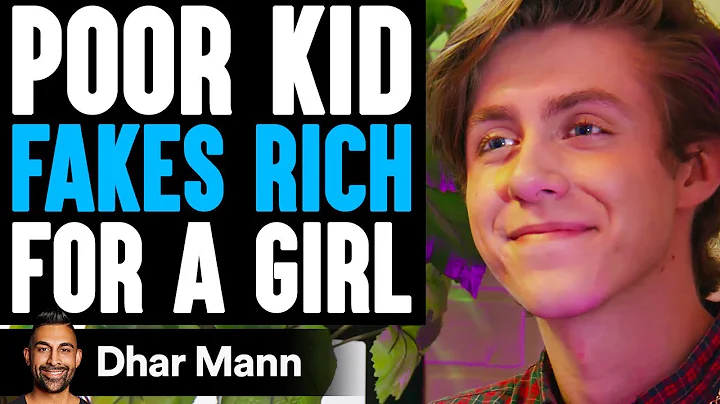 Poor Kid FAKES RICH For A GIRL, He Instantly Regrets It | Dhar Mann