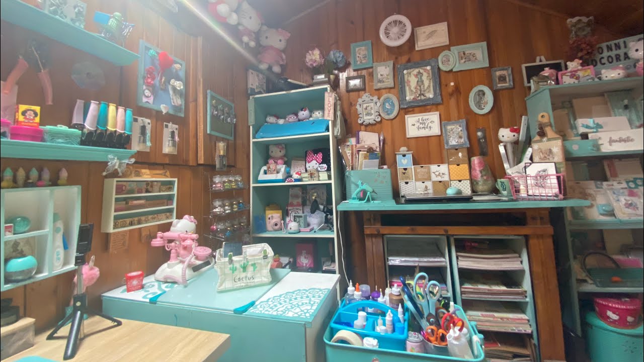 Room tour taller de manualidades o scraproom