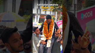UPPCS 2024 Topper Abhishek Mishra 🔥| Rank 61 #UPPSC #UPPSCTopper #PW