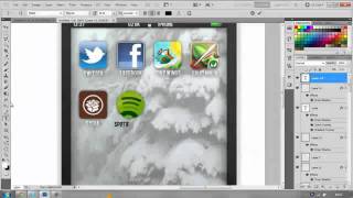 Speed Art // iPhone Re-Design // 720p