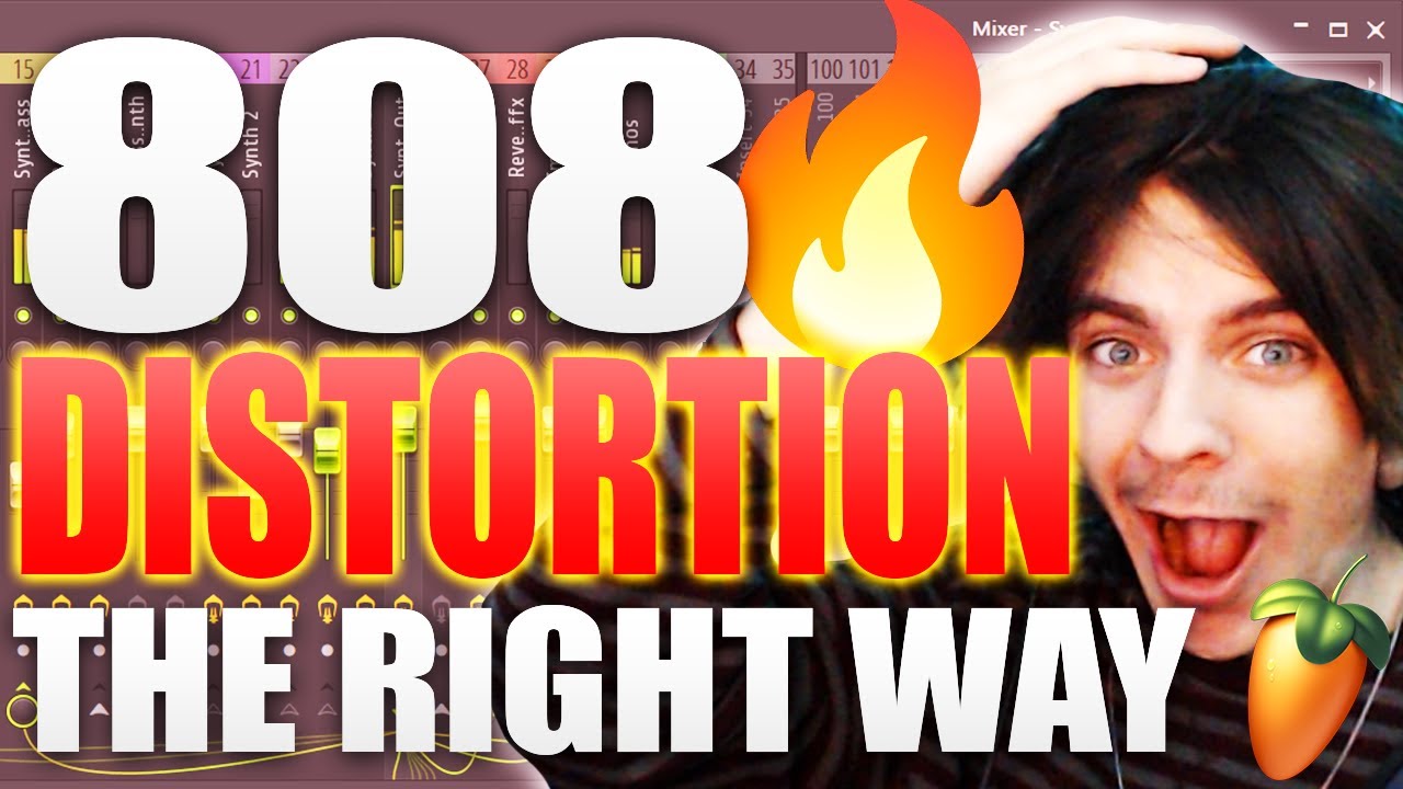 How to DISTORT your 808's THE RIGHT WAY (Tutorial) FL Studio