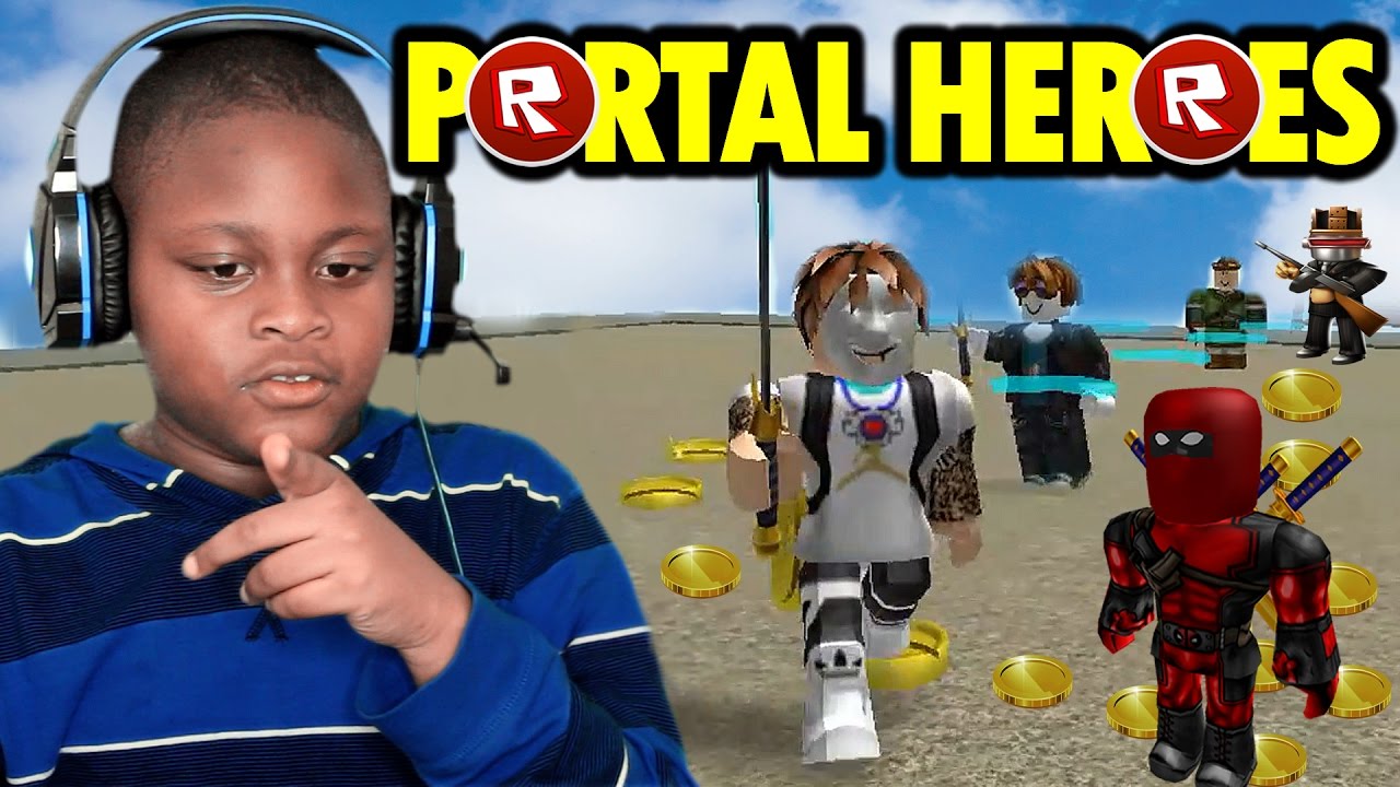 roblox download Trading Portal Heroes | GIVE ME MY COINS | Roblox