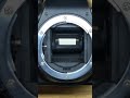 Slow Motion DSLR Camera Shutter 
