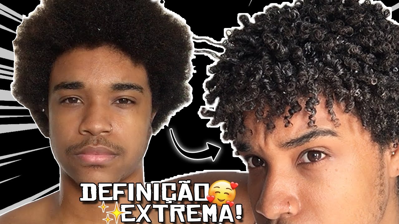 cabelo crespo masculino cortes