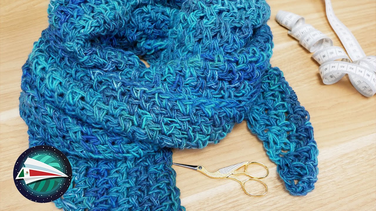 Tejido | Chal triangular XXL | Sencillo y rápido de tejer para invierno