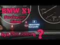 bmw X1 Service Light Reset Full Vedio😱 (2015 bmw X1) Service Engine Soon Light Reset