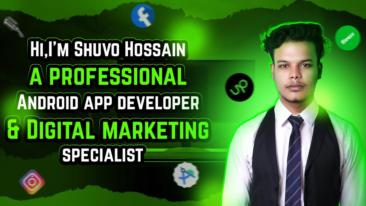 Intro video | 🎯Android App Developer | 📈Paid Social Media Marketer | 🎙 ...