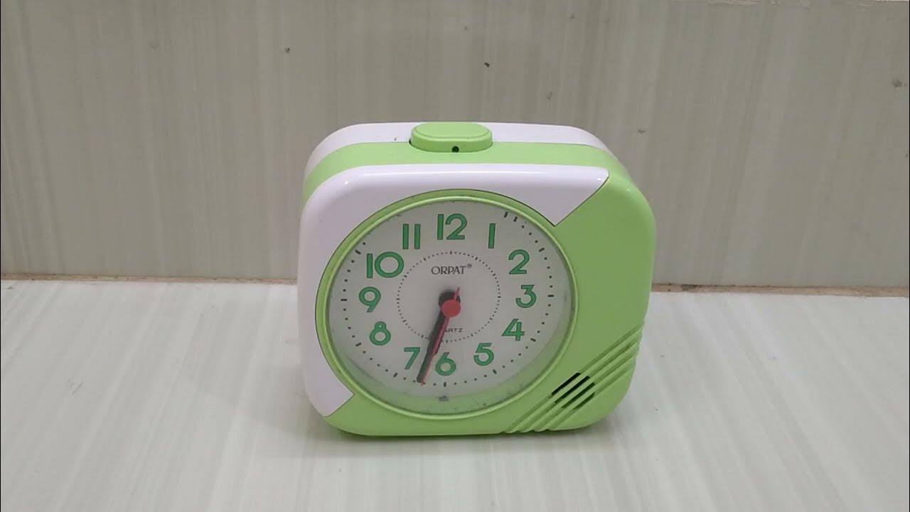 Orpat Analong Alarm Clock Best For Students YouTube
